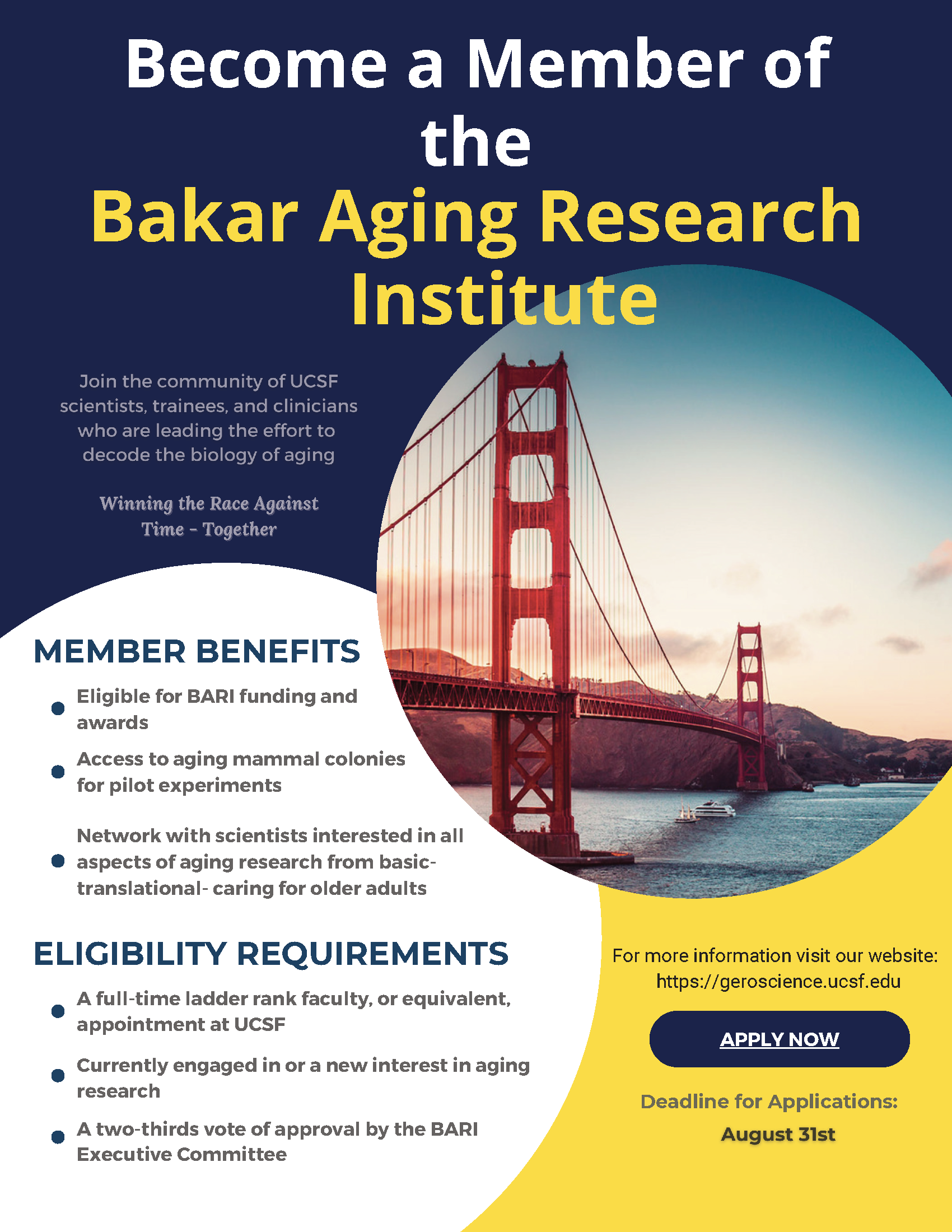 Call for BARI Membership Applications