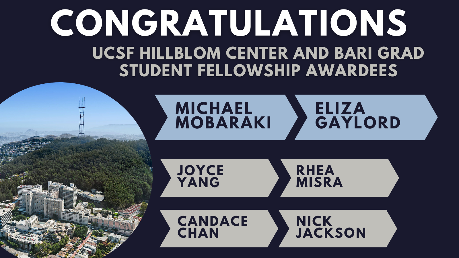 Graduate Student Fellowship Awards