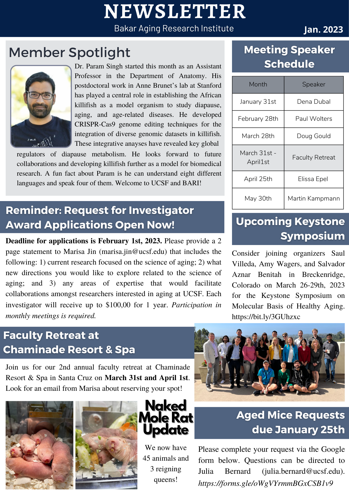 BARI January Newsletter